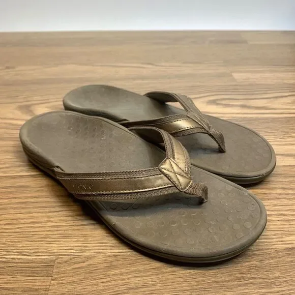 Vionic Shoes Vionic Tide Ii Womens Size Bronze Metallic